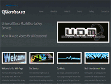 Tablet Screenshot of djservices.ca